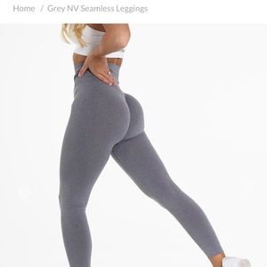 grey xs nvgtn seamless leggings!